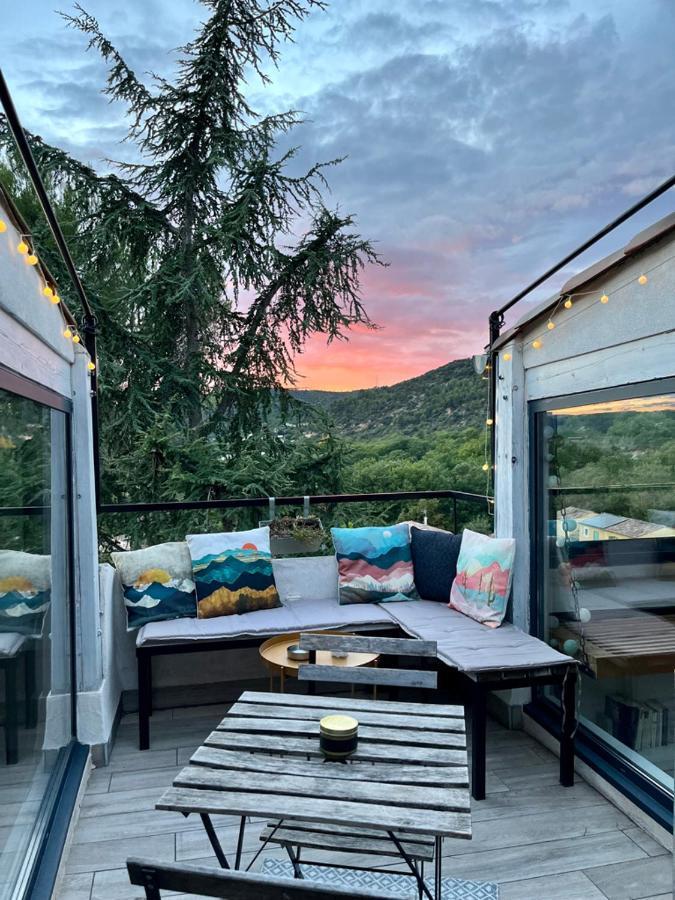 Appartement Sur Les Toits, Tres Jolie Vue Provence Греу-ле-Бен Екстер'єр фото