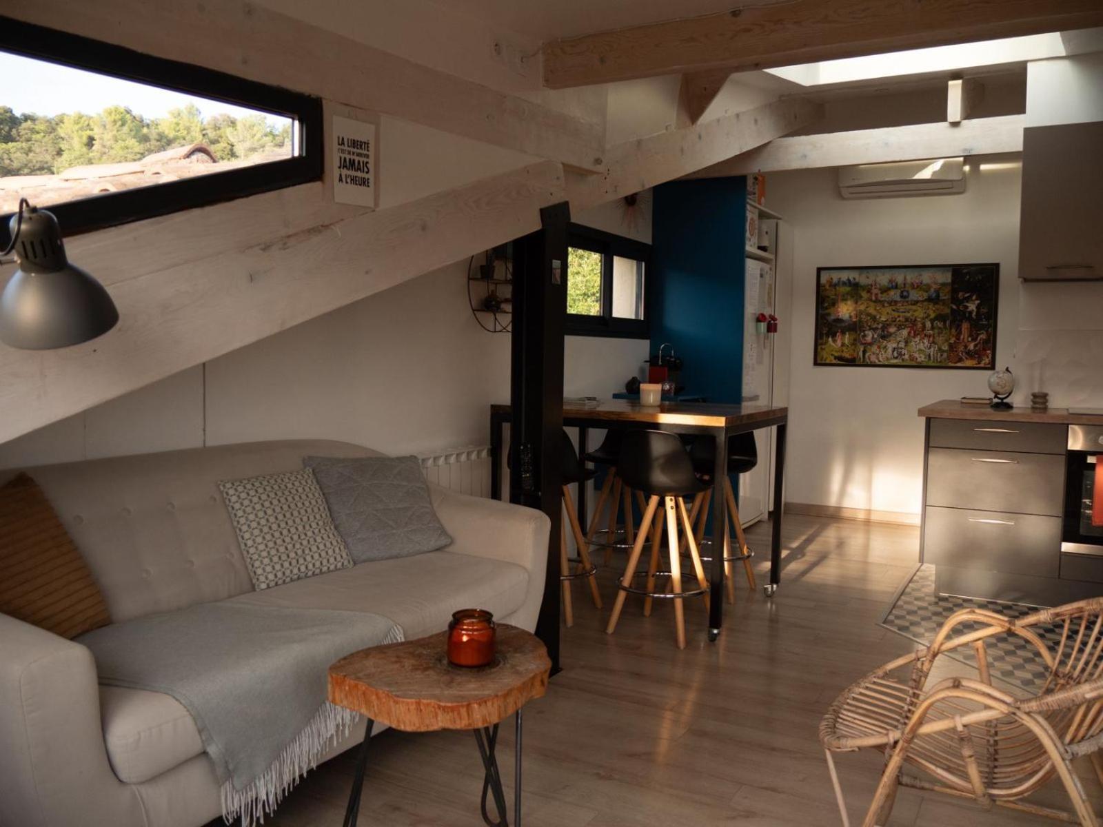 Appartement Sur Les Toits, Tres Jolie Vue Provence Греу-ле-Бен Екстер'єр фото